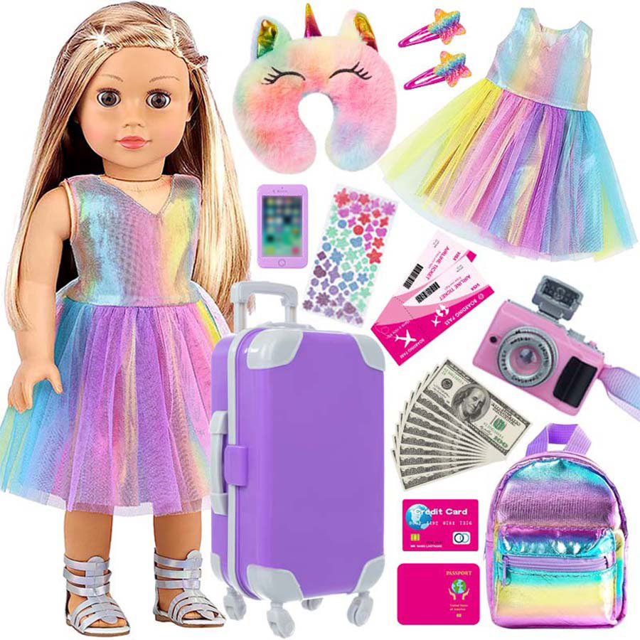 Laptop Accessories Kit - 18inch Doll Clothes and Accessories Doll