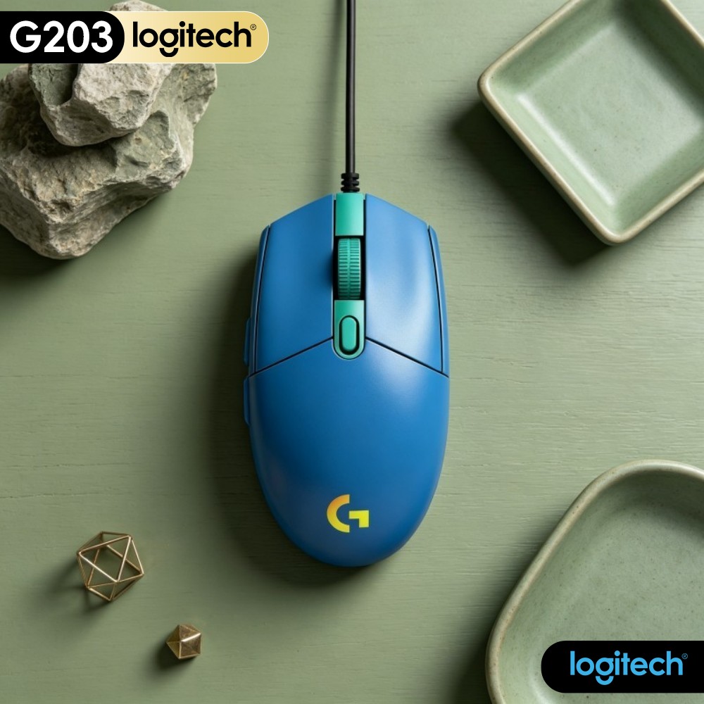 Logitech Mouse G203 - Logitech G203 Wired Gaming Mouse Optimized