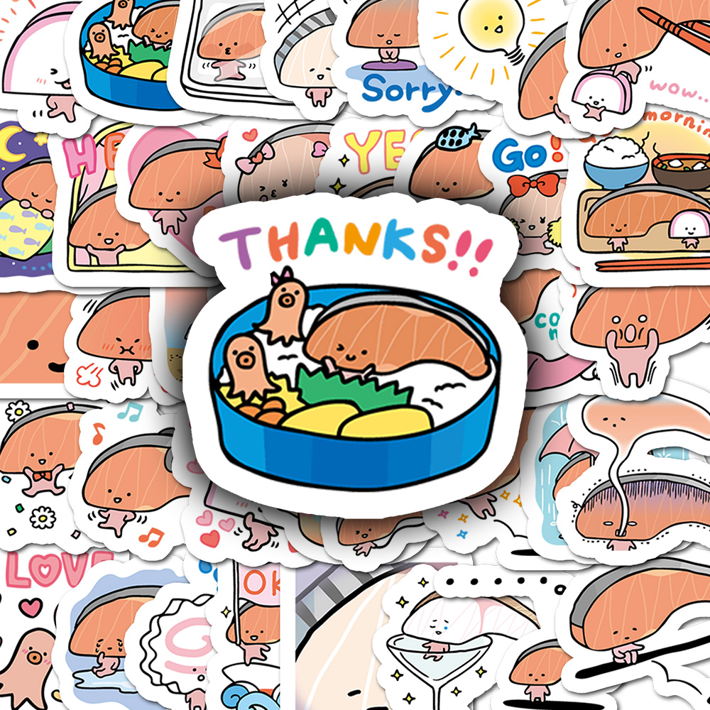 Laptop Accessories Aesthetic - 40 Pcs Cartoon KIRIMIchan Stickers Laptop