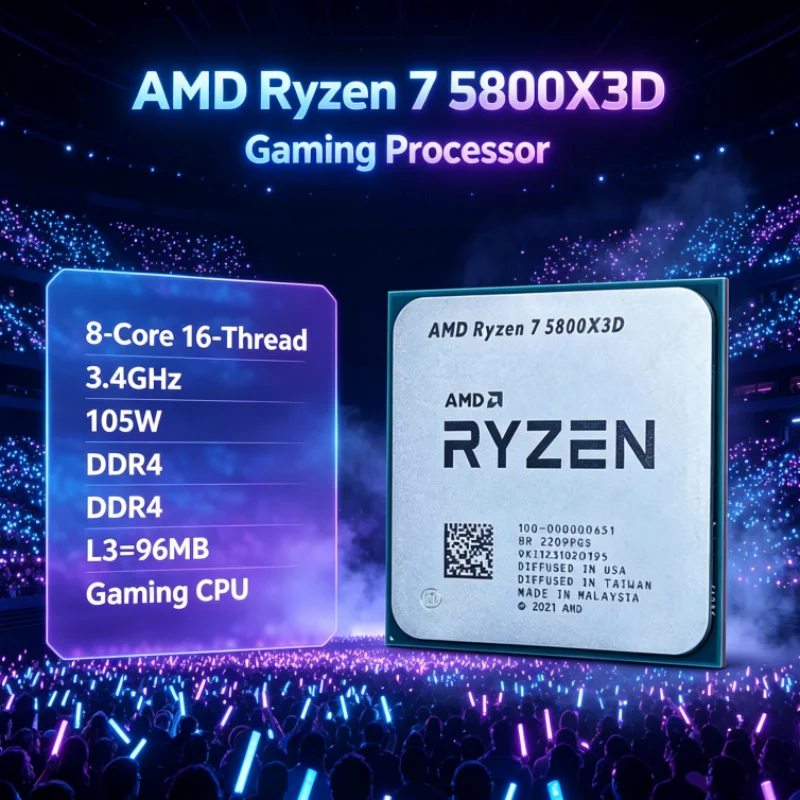 Amd Cpu Ryzen 7 - AMD R7 5800X3D 96 MB Gaming