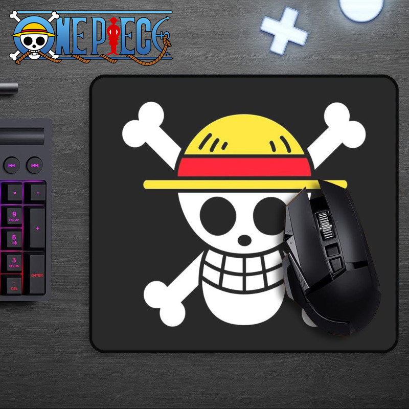 Keyboard Laptop Accessories - Cartoon One Piece Luffy Skull Mouse