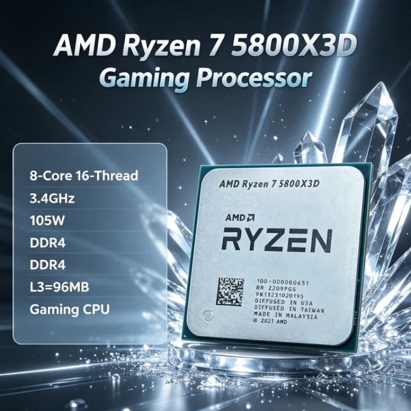 Amd Cpu Ryzen 7 - AMD R7 5800X3D 96 MB Gaming