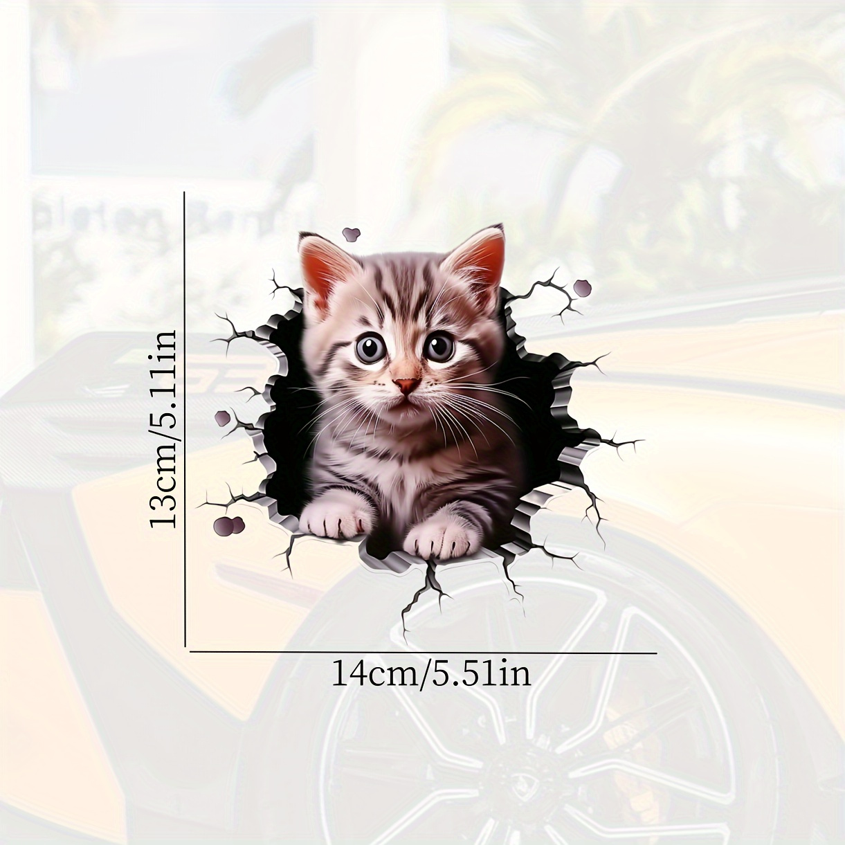 Polyvinyl Chloride Cat Pattern - Laptop Accessories Aesthetic recension och pris