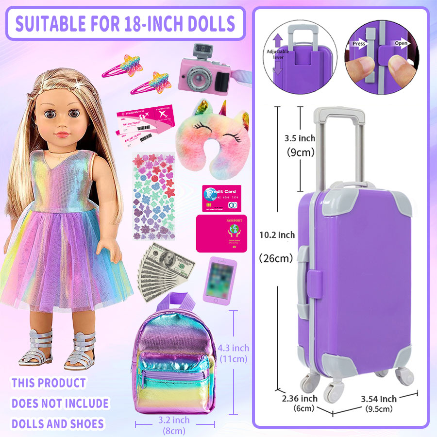18inch Doll Clothes and Access - Laptop Accessories Kit recension och pris