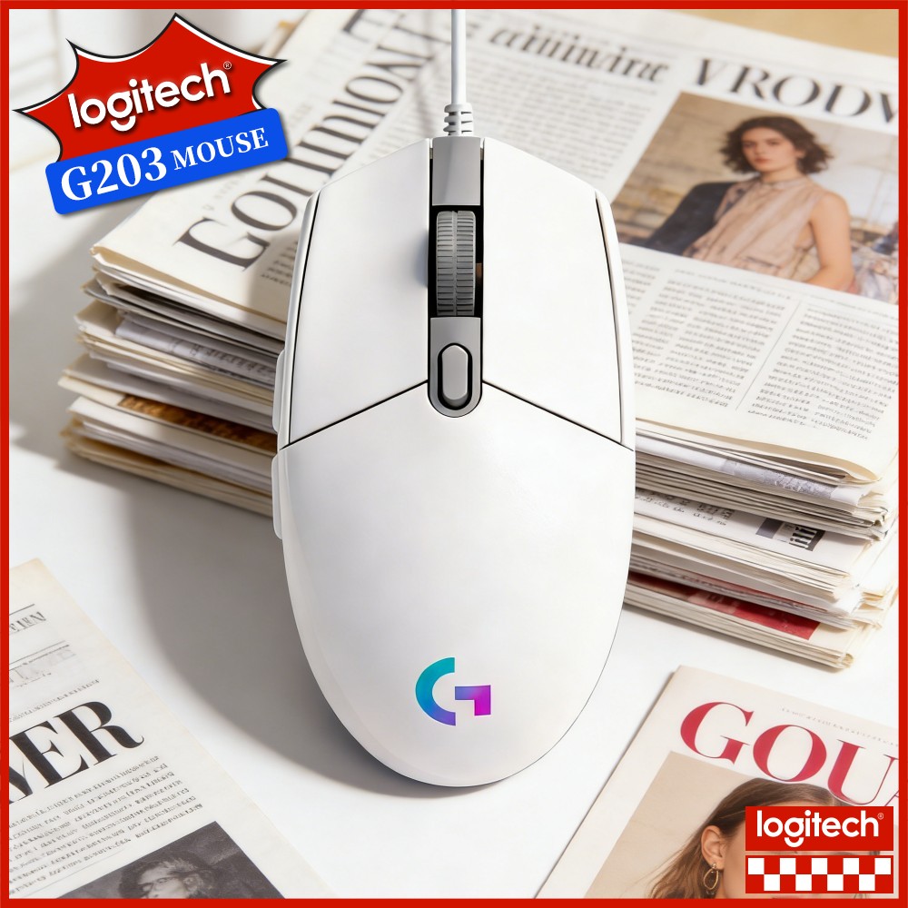 Logitech G203 Wired Gaming Mou - Logitech Mouse G203 recension och pris