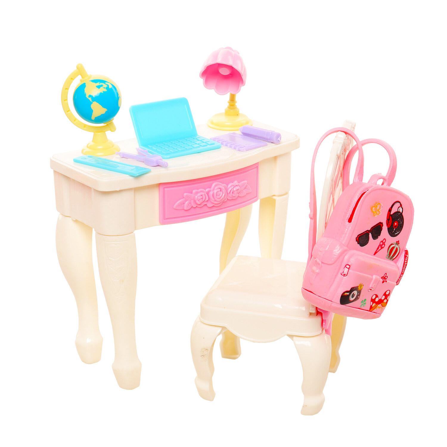 Fashion 19 Doll Furniture Scho - Laptop Accessories Kit recension och pris