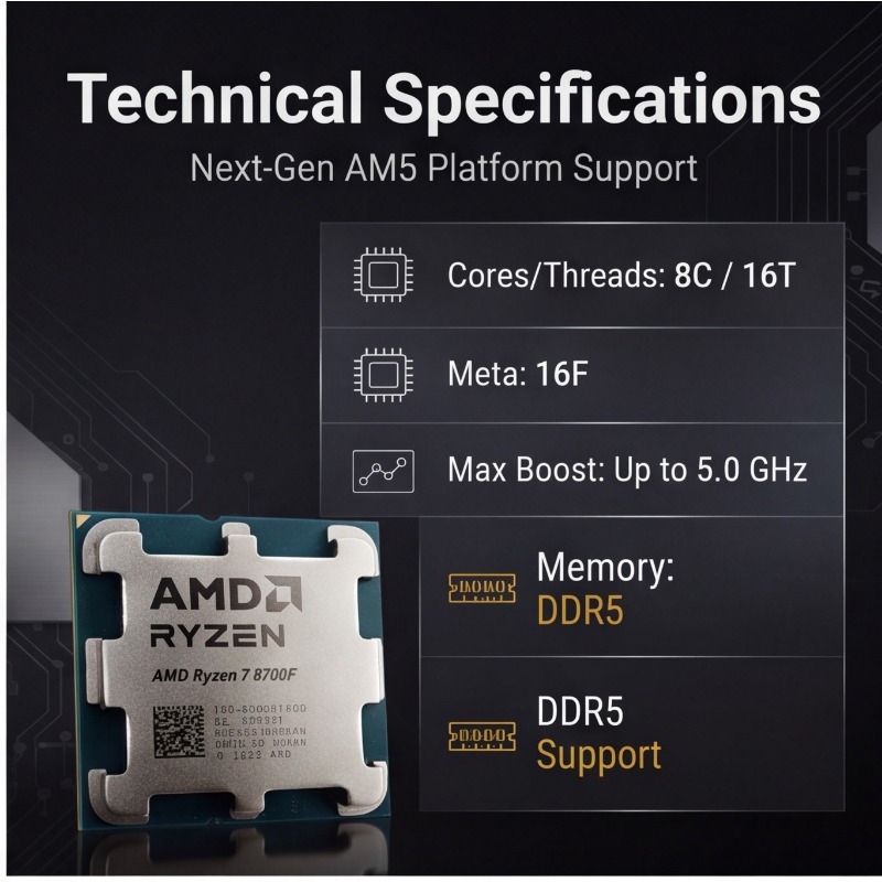 16‑Thread Desktop CPU Ryzen 7  - Amd Cpu Ryzen 7 recension och pris