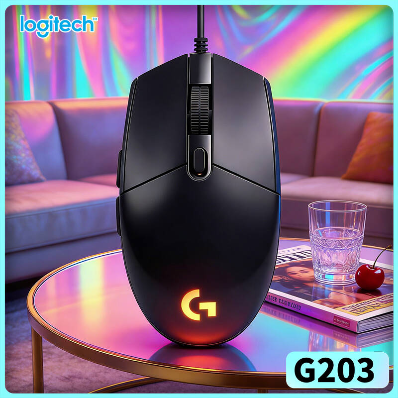 Logitech G203 LIGHTSYNC Gaming - Logitech Mouse G203 recension och pris