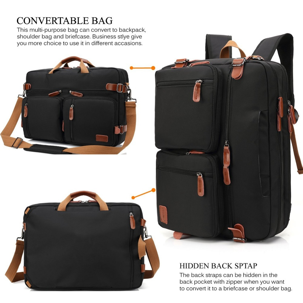 3-in-1 Convertible Laptop Back - Laptop Accessories Travel Case recension och pris