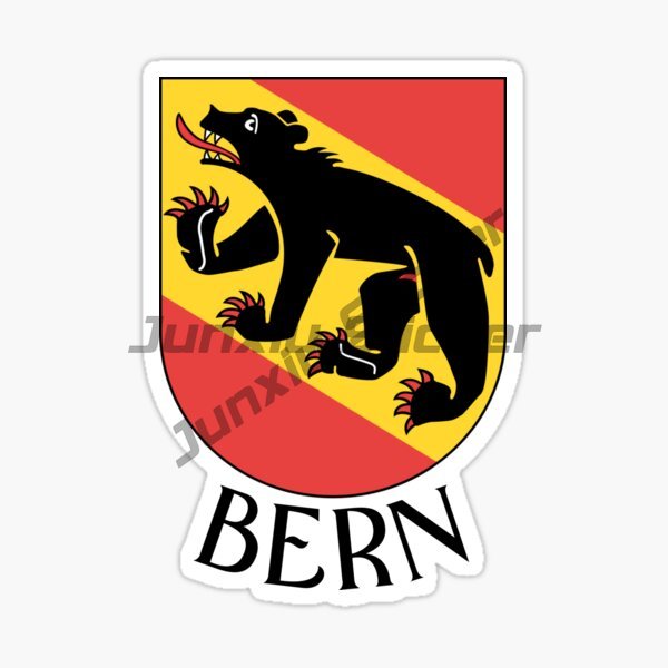BERN SWITZERLAND Flag Car Stic - Laptop Accessories Aesthetic recension och pris