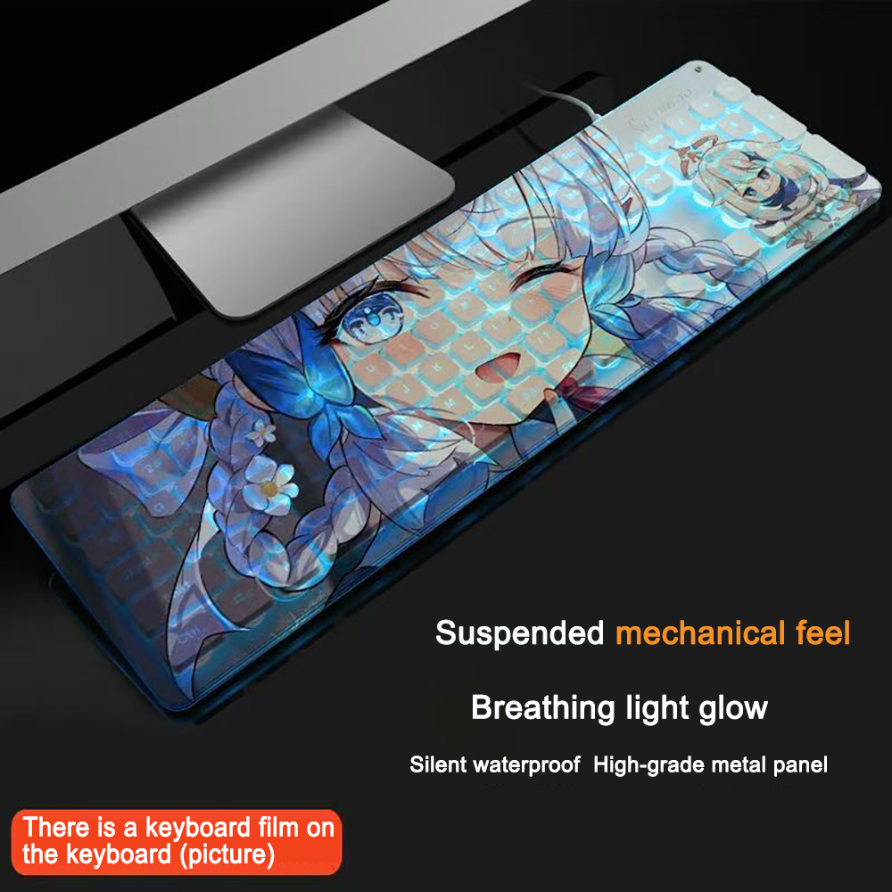 Gaming Keyboard 104 Keys Gensh - Keyboard Laptop Accessories recension och pris