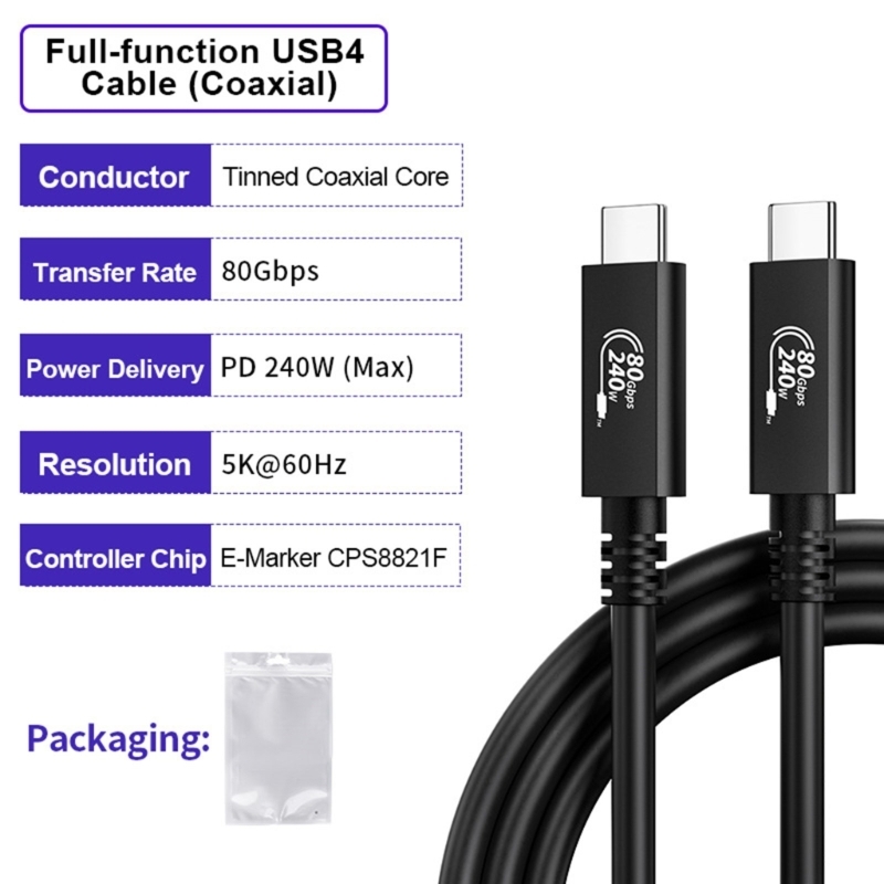 Q6PA USB C to USB C Cable for  - Laptop Open Accessories recension och pris