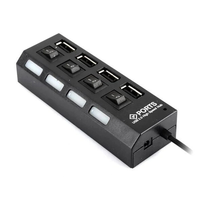 4-Ports USB 2.0 Hub Extension  - Laptop Accessories Kit recension och pris
