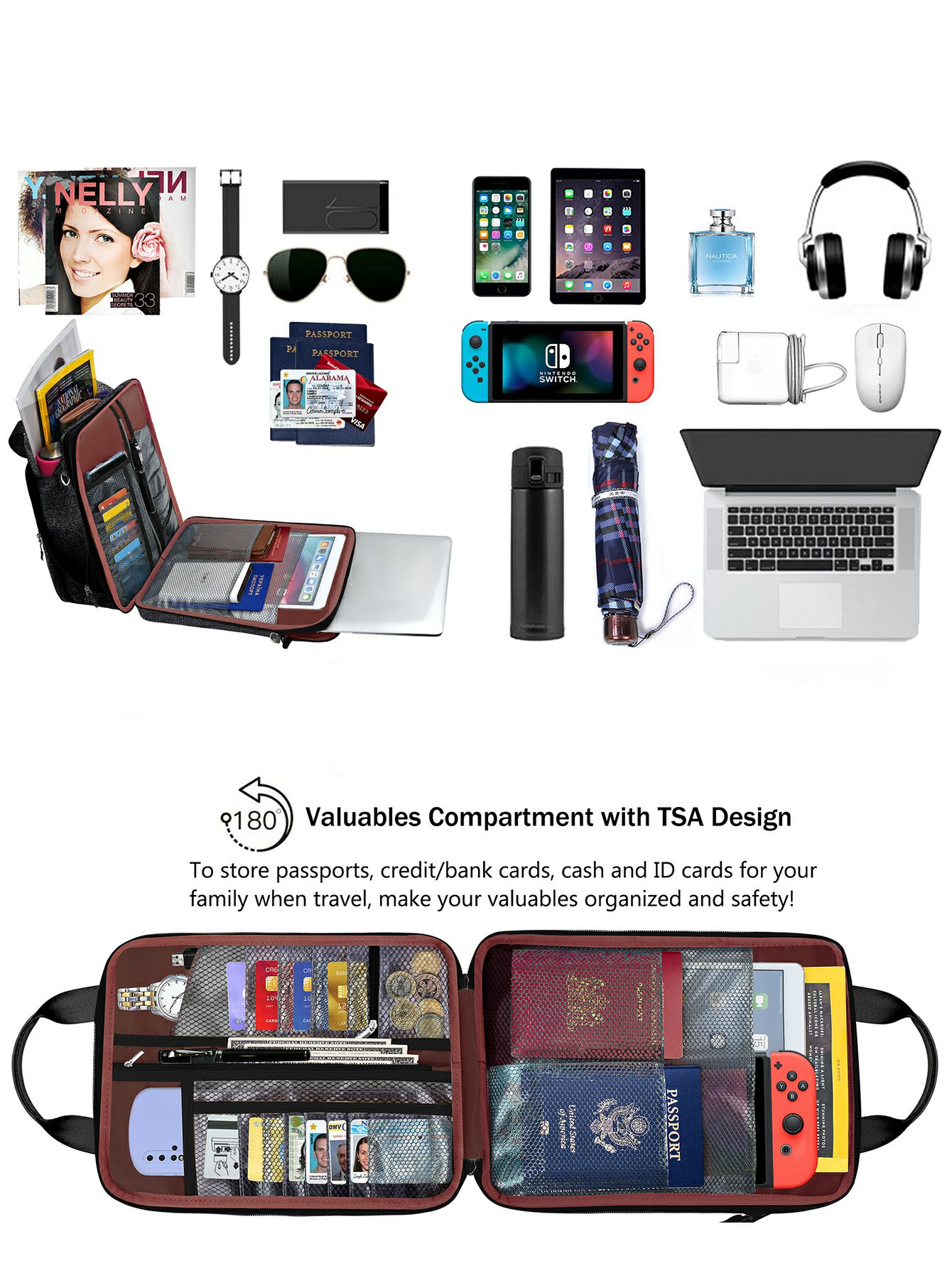 12.9-13 inch Laptop Shoulder B - Laptop Accessories Travel Case recension och pris
