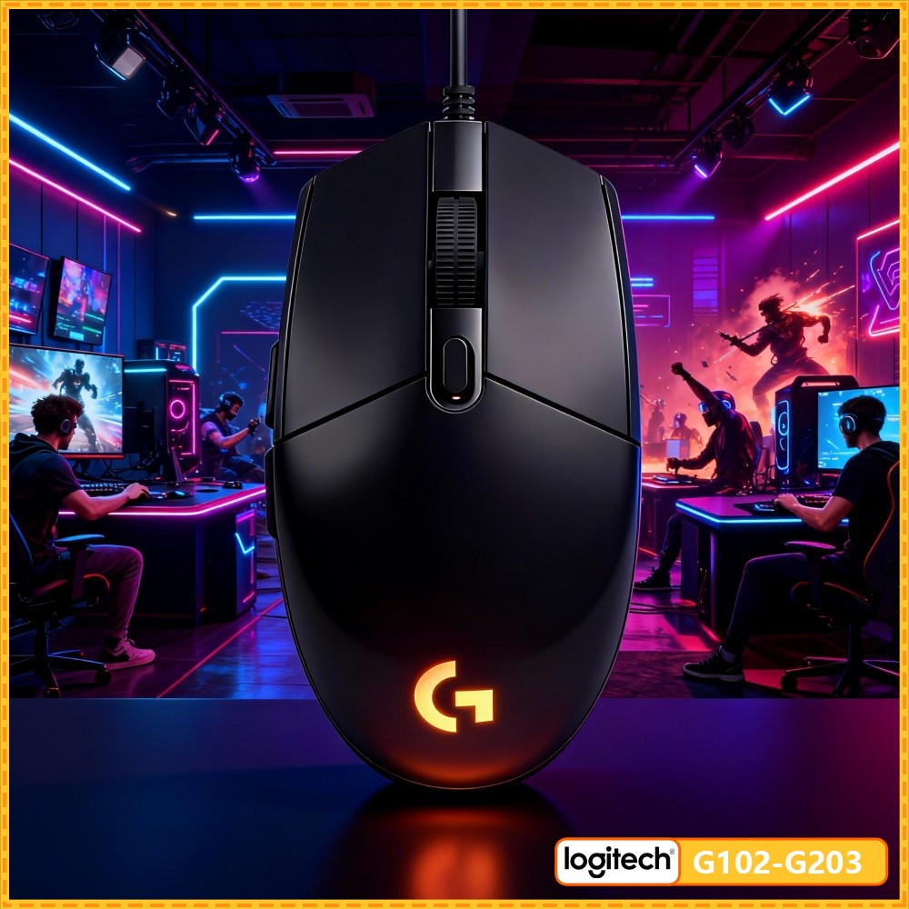 Logitech G203 Wired RGB Gaming - Logitech Mouse G203 recension och pris