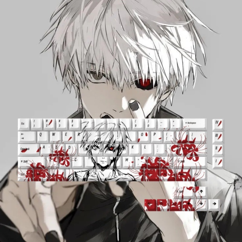 Tokyo Ghoul Kinki Ken Anime Ke - Keyboard Laptop Accessories recension och pris