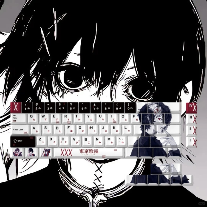 Tokyo Ghoul Kinki Ken Anime Ke - Keyboard Laptop Accessories recension och pris