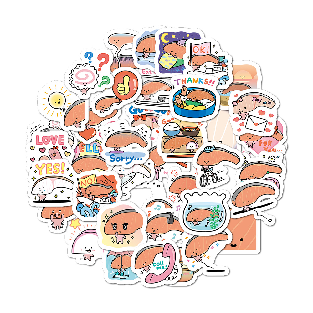 40 Pcs Cartoon KIRIMIchan Stic - Laptop Accessories Aesthetic recension och pris