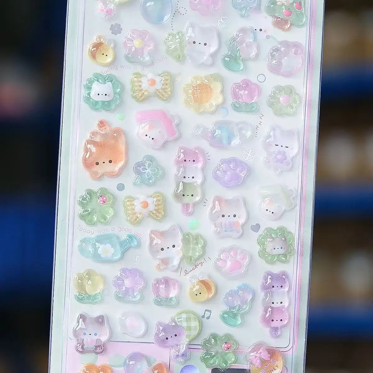 =-=2027Kawaii 3D Jelly Resin S - Laptop Accessories Aesthetic recension och pris
