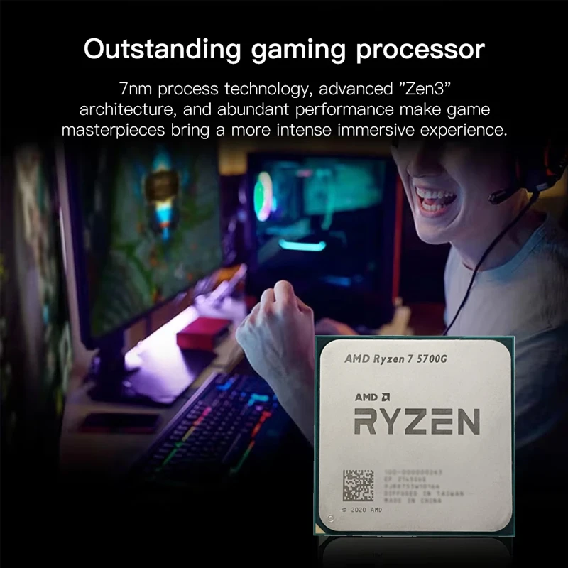 AMD Ryzen 7 5700G Unlocked Tra - Amd Cpu Ryzen 7 recension och pris