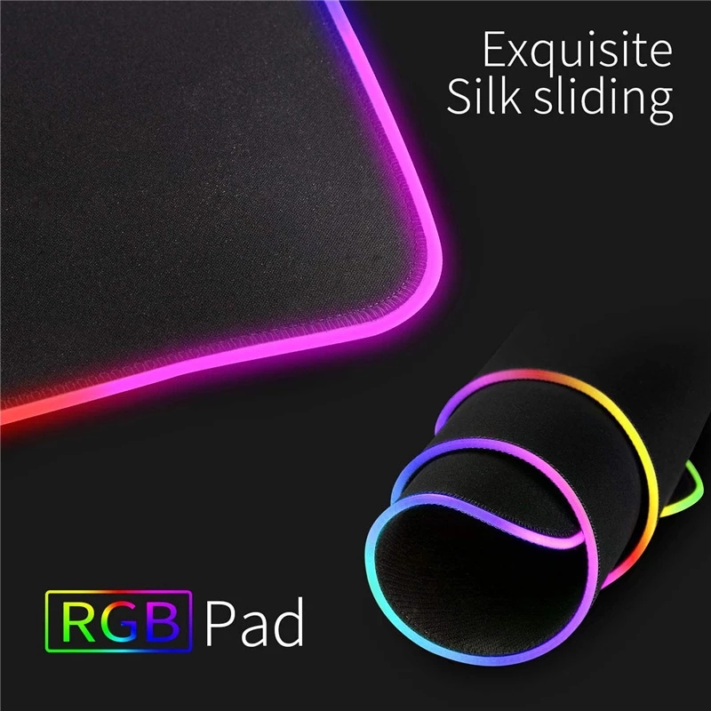 RGB Gaming Mouse Pad LED Light - Laptop Accessories Rgb recension och pris