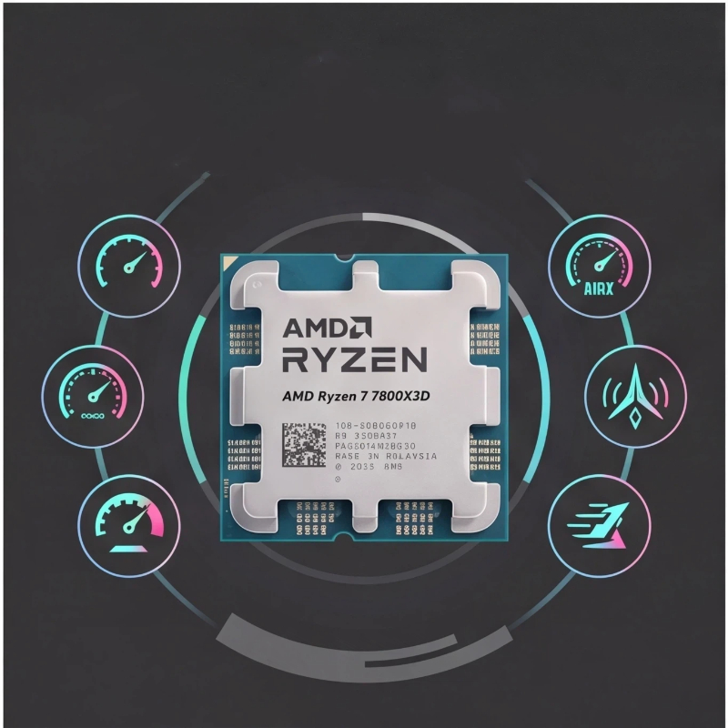 CPU AMD Ryzen 7 7800X3D Replac - Amd Cpu Ryzen 7 recension och pris