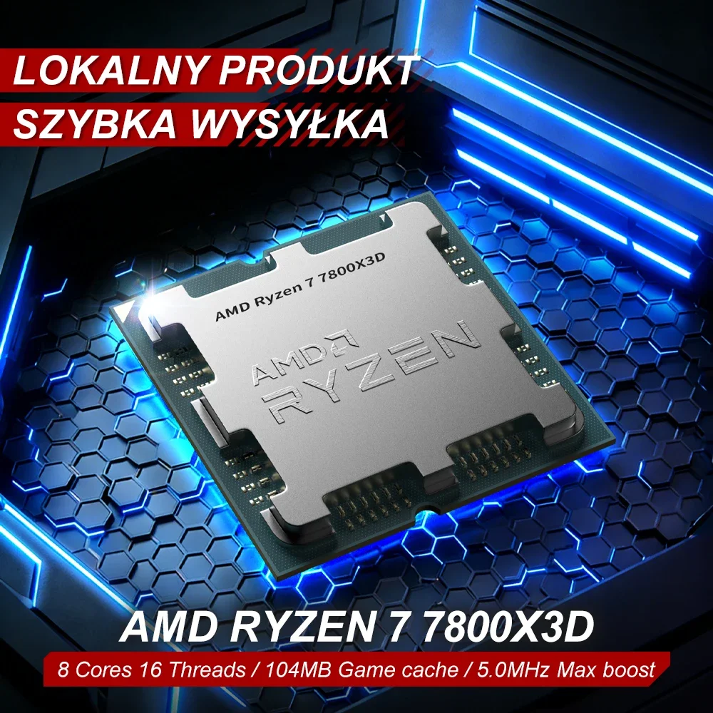 AMD Ryzen 7 7800X3D R7 7800X3D - Amd Cpu Ryzen 7 recension och pris
