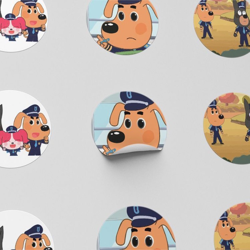 Sheriffs Labradors Cute Charac - Laptop Accessories Aesthetic recension och pris
