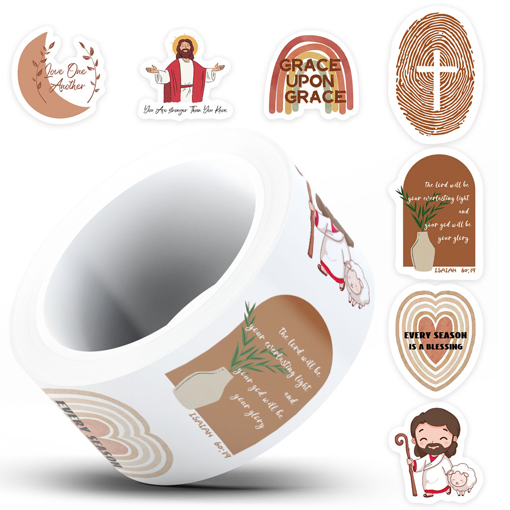 500pcs Jesus Bible Sticker For - Laptop Accessories Aesthetic recension och pris