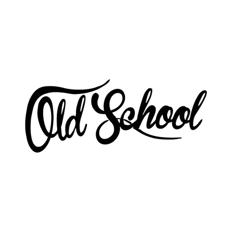 Old School funny vinyl waterpr - Laptop Accessories Aesthetic recension och pris