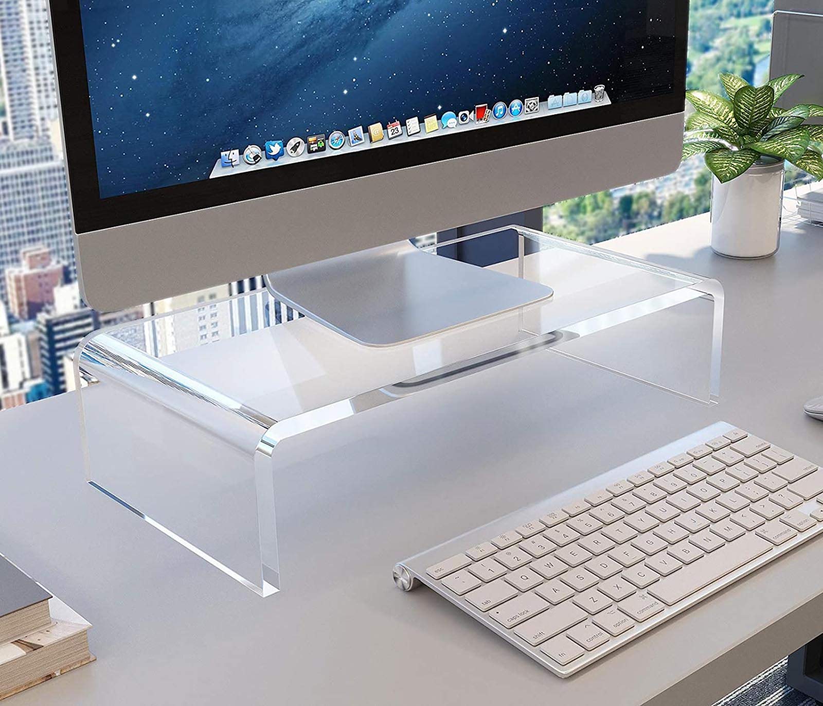 Clear Acrylic Laptop Stand Rob - Keyboard Laptop Accessories recension och pris
