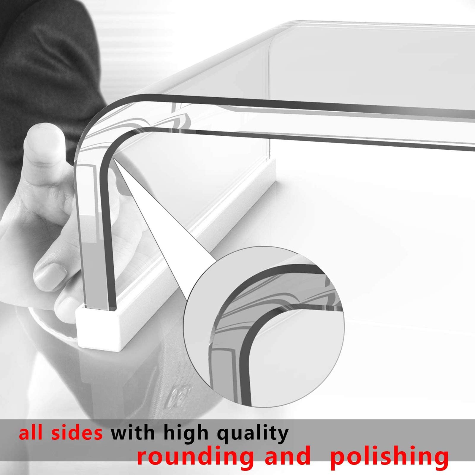 Clear Acrylic Laptop Stand Rob - Keyboard Laptop Accessories recension och pris