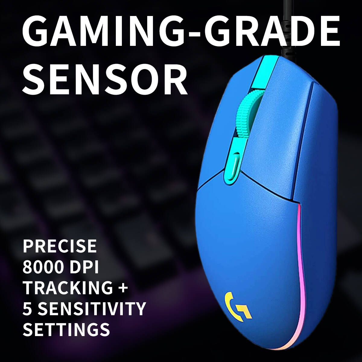 Logitech G203 Prodigy RGB Wire - Logitech Mouse G203 recension och pris