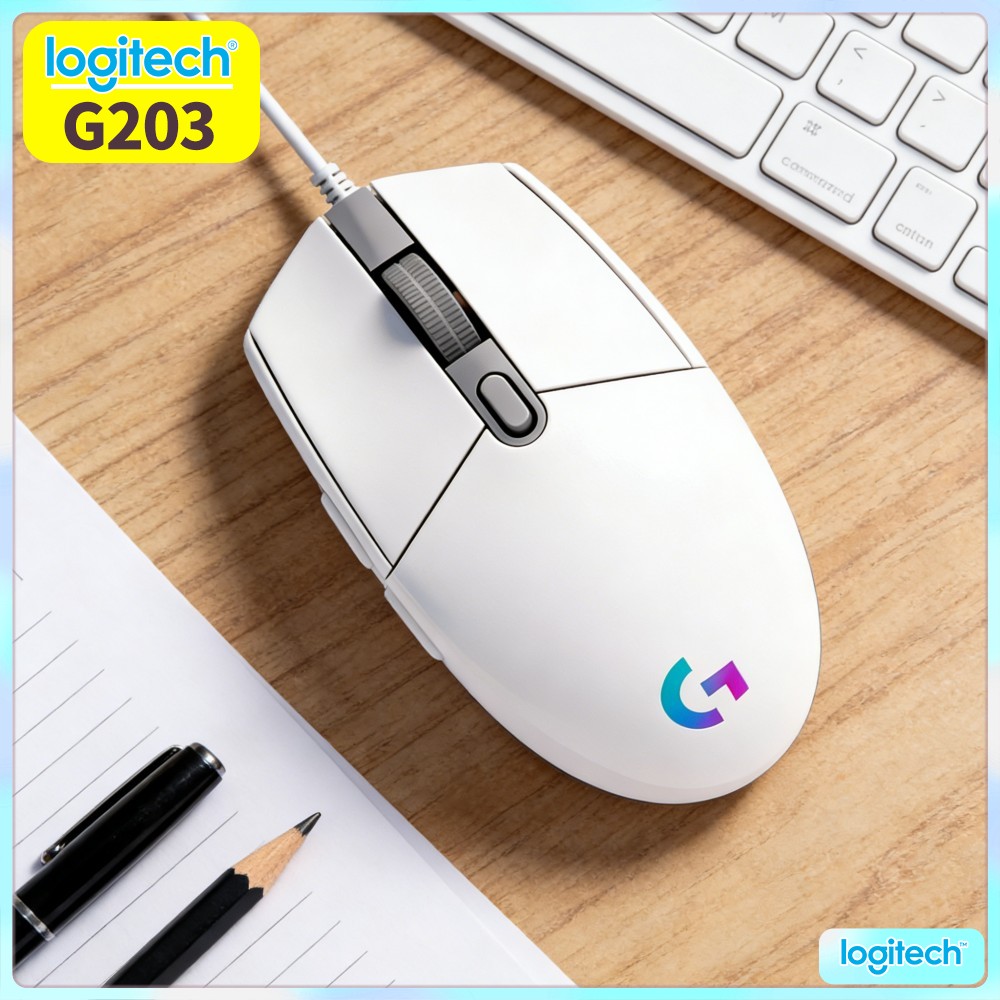 Logitech G203 Wired Gaming Mou - Logitech Mouse G203 recension och pris