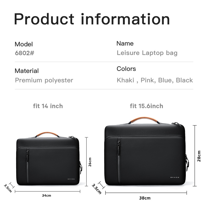 BANGE Protective Laptop Sleeve - Laptop Accessories Travel Case recension och pris