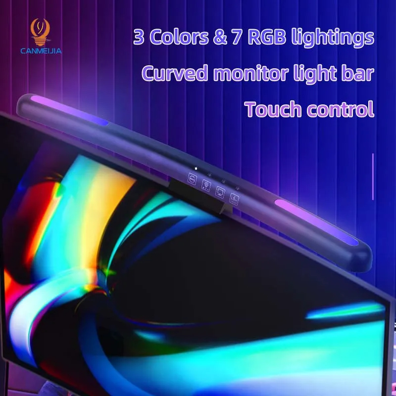 Curved LED Monitor Light Bar U - Laptop Accessories Rgb recension och pris