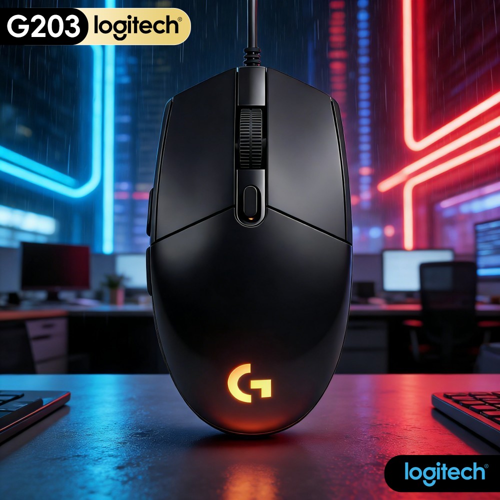 Logitech G203 Wired Gaming Mou - Logitech Mouse G203 recension och pris