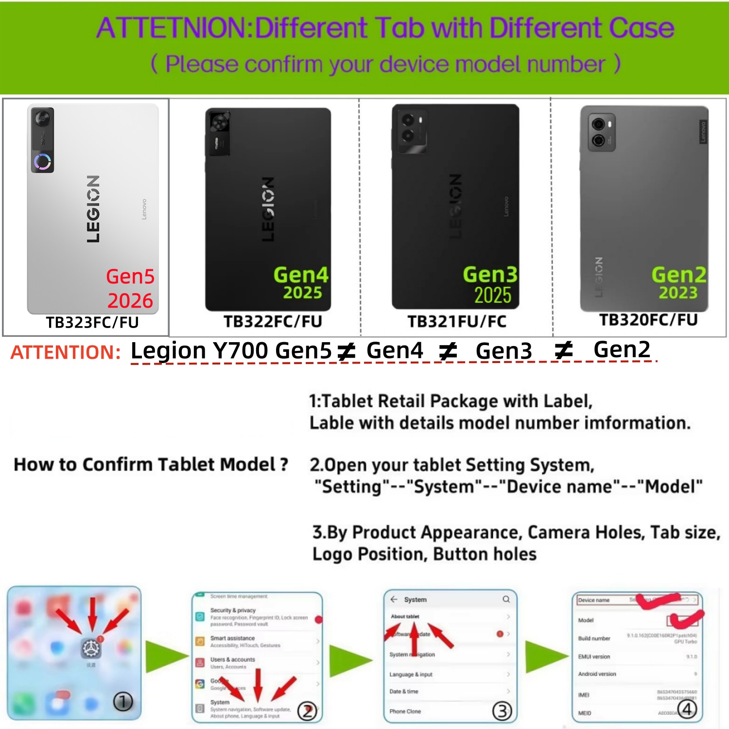Soft TPU Tablet Case for Lenov - Legion Laptop Accessories recension och pris